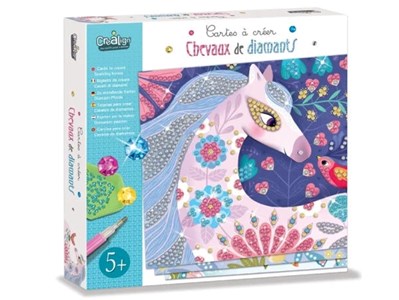 Cartes à créer chevaux de diaman