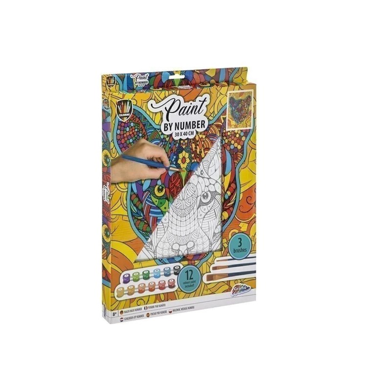 Peinture par numéros tigre 30?4