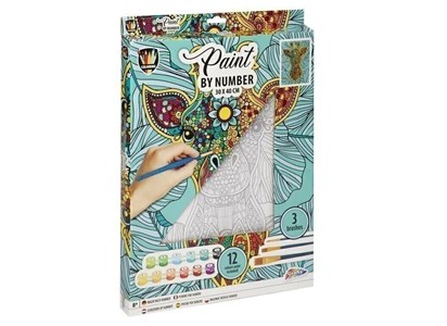 Peinture par numéros girafe   30