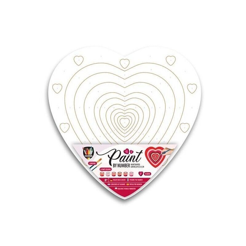 Peinture par numéros forme coe