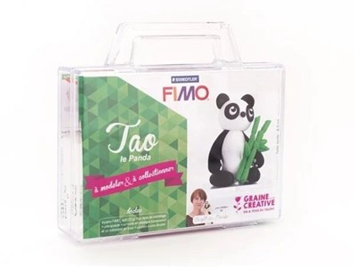 Kit fimo   malette tao le panda
