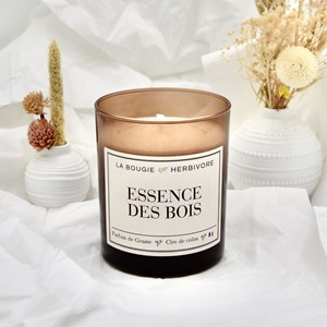 Bougie parfumée essence des bois 180g