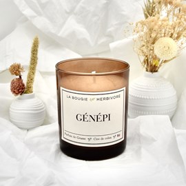 Bougie parfumée génépi 180g