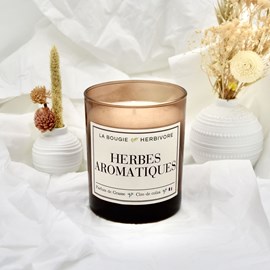 Bougie parfumée herbes aromatiques 180g