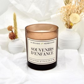 Bougie parfumée souvenirs d'enfance 180g
