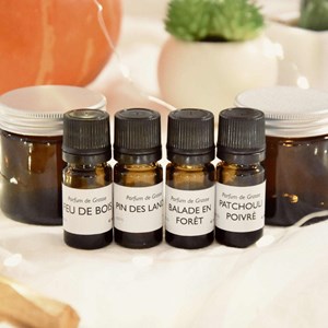 Box diy : kit bougies boisée