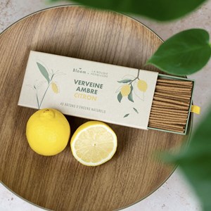 Coffret encens bougie herbivore x bloom