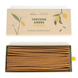 Coffret encens bougie herbivore x bloom