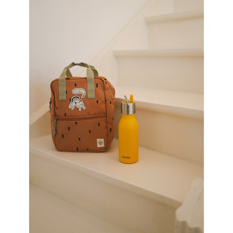 Qwetch bouteille isotherme inox - curry