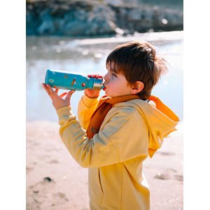 Qwetch bouteille isotherme inox - bleu Bleu