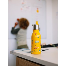 Qwetch bouteille isotherme inox curry