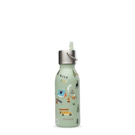 Qwetch bouteille isotherme inox vert