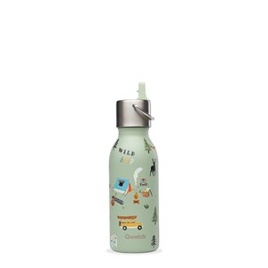 Qwetch bouteille isotherme inox vert Vert