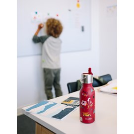 Qwetch bouteille isotherme inox grenat