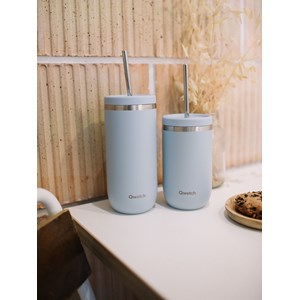 Qwetch cold cup isotherme inox bleu Bleu