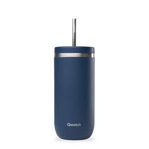 Qwetch cold cup isotherme inox  bleu Bleu foncé