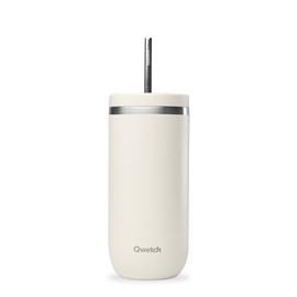 Qwetch cold cup isotherme inox  sable
