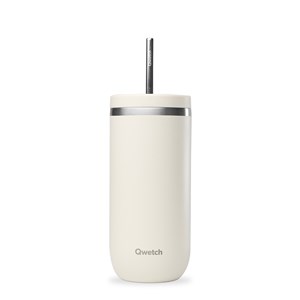 Qwetch cold cup isotherme inox  sable Beige