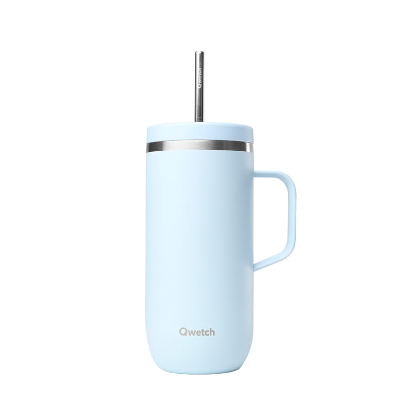 Qwetch cold cup isotherme inox avec anse