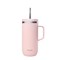 Qwetch cold cup isotherme inox avec anse Rose