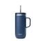 Qwetch cold cup isotherme inox avec anse Bleu foncé