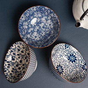 3 Bols 15cm evase sichuan