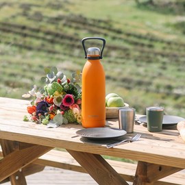 Qwetch bouteille isotherme titan  orange