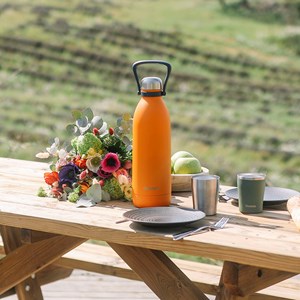 Qwetch bouteille isotherme titan  orange Orange