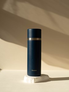 Qwetch thermo inox isotherme  bleu Bleu foncé