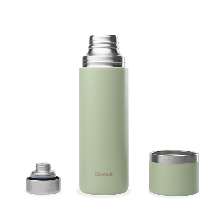 Qwetch thermo inox isotherme vert
