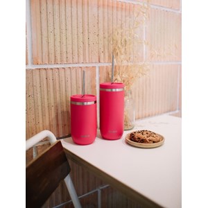 Qwetch cold cup isotherme inox  magenta Violet