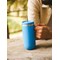 Qwetch cold cup isotherme inox avec anse Bleu