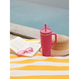 Qwetch travel cup isotherme magenta