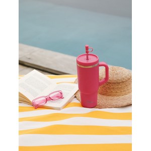 Qwetch travel cup isotherme magenta Bordeaux