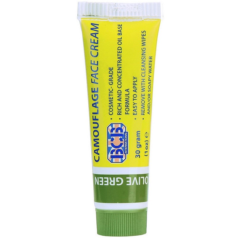 Crème de maquillage camouflage militaire bcb cl1493 vert olive