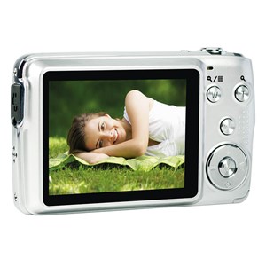 Agfaphoto realishot dc8200 argent + étui + carte sd 16 go