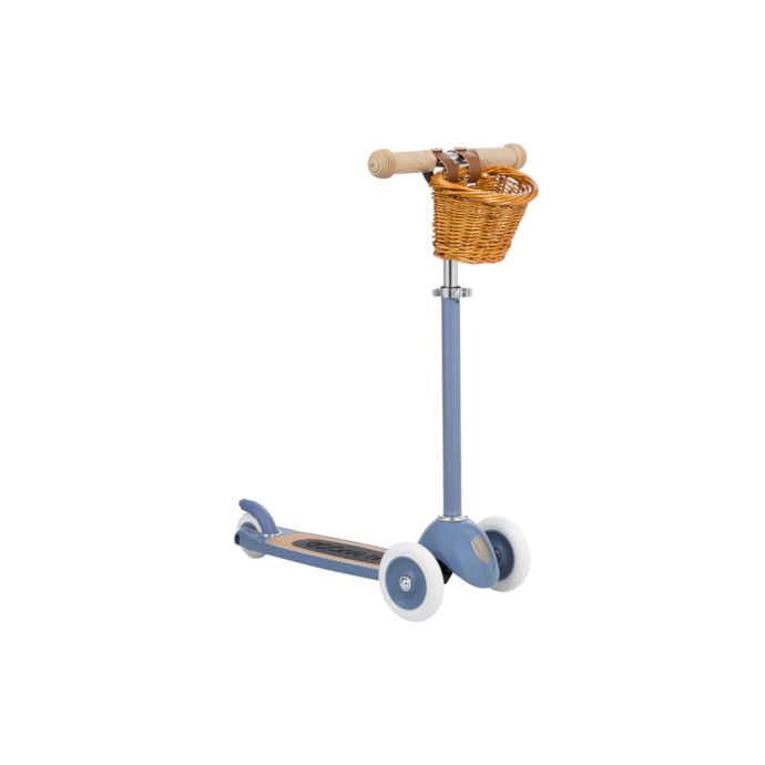 Trottinette pour enfant - MOOKIE - Scootiebug Splodge - 3 roues - Bleu et Vert