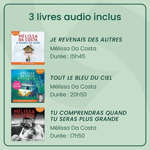 Coffret cadeau  melissa da costa, prose