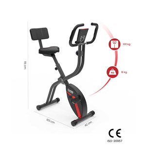 Vélo d'appartement cv315 - pliable