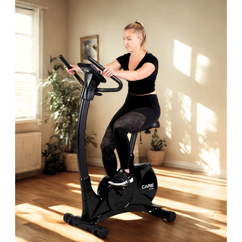 Vélo d'appartement - care - cv-395 ergomètre et connecté