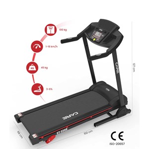 Tapis de course ct5588-2 - care - 16kmh