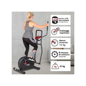 Vélo elliptique ce 602 - care - compact