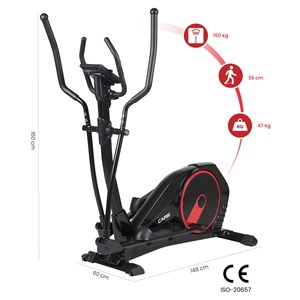 Vélo elliptique ce695 - care - connecté