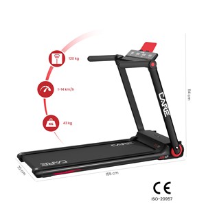 Tapis de course jog xp - care - 14kmh