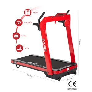 Tapis de course ct 960 - care - 14kmh