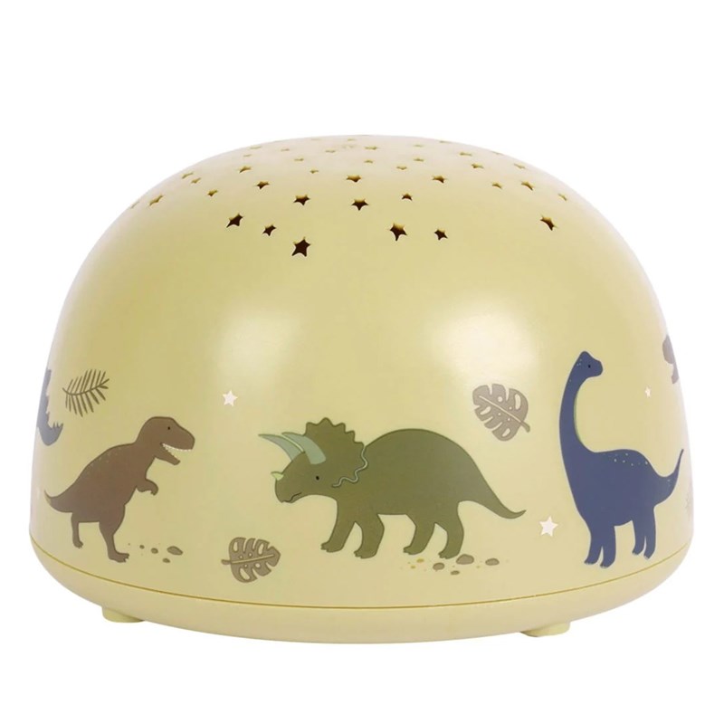 Veilleuse projecteur d'étoiles beige tu