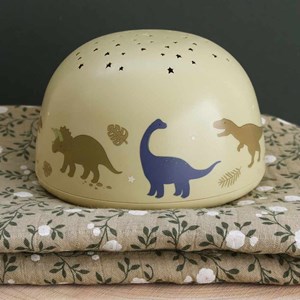 Veilleuse projecteur d'étoiles beige tu