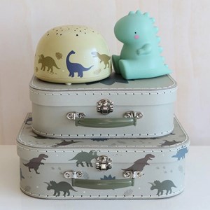 Veilleuse projecteur d'étoiles beige tu