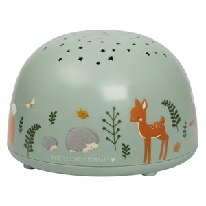 Veilleuse projecteur d'étoiles vert de