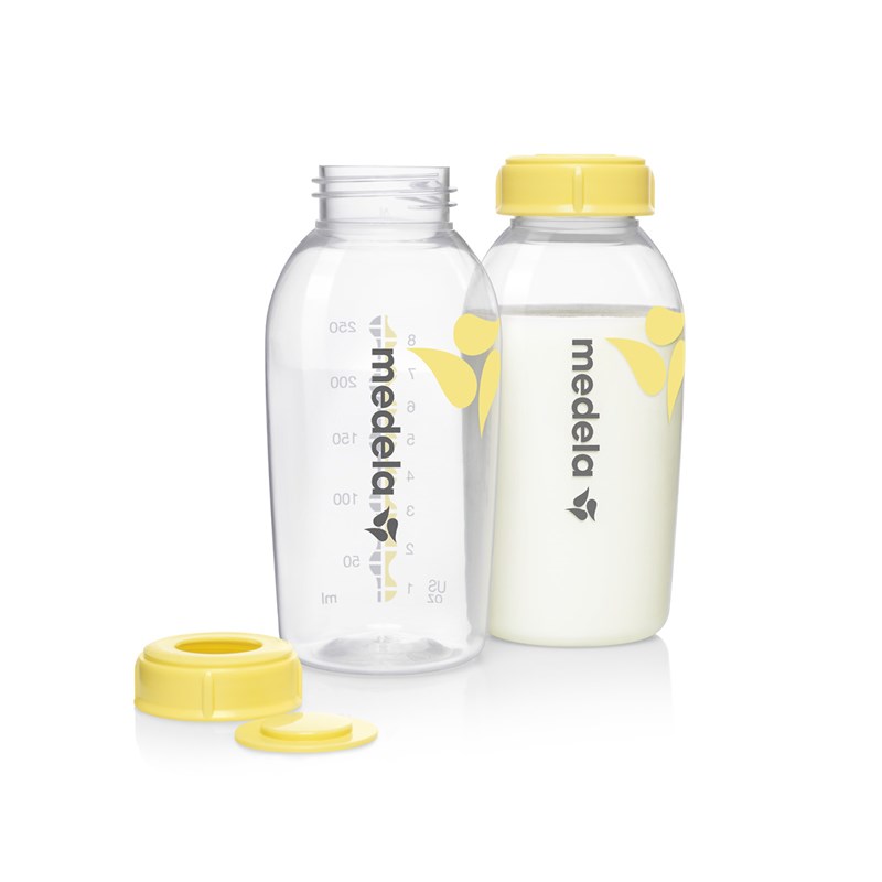 Lot de 2 biberons de recueil 250 ml (Medela) - Couverture